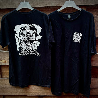 SPACE-C T-Shirt Logo Black