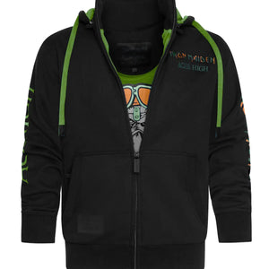 Kapuzenjacke Iron Maiden x Capricorn Rockwear Aces High