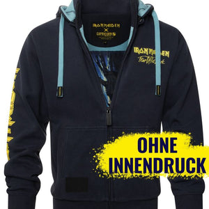 Iron Maiden X Capricorn Rockwear Kapuzenjacke Fear of the Dark